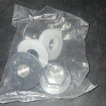 Zurn P1203-FINISHTRIM Siphon Jet Cap Nuts & Fiber Washers Z1203, 1WXD4,1WXD5,PK4. Fixed Price $19.99.