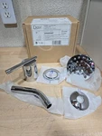Danze D500558T Parma Shower Faucet Trim Kit Chrome (missing Cover) Incomplete. Fixed Price $49.99.