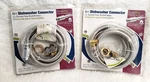 Dishwasher Connector 2016 Suredry Shutoff Valve 6' Braided Stainless Steel LOT/2. Fixed Price $23.99.