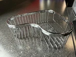 Ginger 505L/PC Polished Chrome Splashables Large Wire Shower Corner Basket. Fixed Price $25.00.