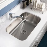 Houzer Medallion Designer 27" Stainless Steel Undermount Single Bowl Kitchen. Fixed Price $145.60.