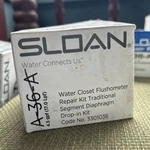 5 Sloan A-36-A Water Closet Flushometer Repair Kit Distressed Box. Fixed Price $79.99.