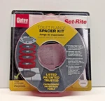 Oatey Set-rite Toilet Flange 1/8", 1/4", 1/2", 3/4" Spacer Kit #43406. Fixed Price $16.95.