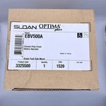 Sloan Flush Valve EBV500A Optima Plus Side Mount Battery. Fixed Price $125.00.