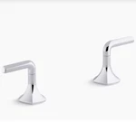 Kohler K-27010-4-CP Occasion Bathroom Sink Faucet Handles & Valves, Chrome. Fixed Price $179.00.