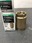 Everbilt EBCV125NL 1-1/4 In. Brass Check Valve. Fixed Price $21.73.