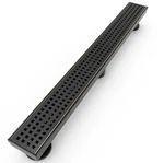 New Box: Webang 24-INCH Linear Shower Drain, Oil-rubbed Bronze Finish. Fixed Price $28.00.