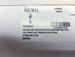 Rohl AG600SS Luxury Brass Air Gap, Stainless Steel. Fixed Price $44.99.