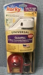 Korky Quietfill Toilet Valve Flapper Kit Universal 818BP Adjustable. Fixed Price $19.99.