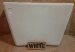 White No Flaws 18.5 X Eljer Preserver 141-4820 151-4830 2765 Toilet Tank. Fixed Price $159.00.