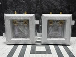 2X Ips 83046 Multibox Fire-rated Washing Machine Outlet W/ Hammer Arresters. Fixed Price $75.00.