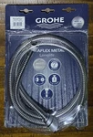 Grohe 28 417 Chrome Rotaflex 59" Metal Hand Shower Hose With 1/2" Connection New. Fixed Price $79.99.