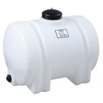 35 Gallon Horizontal Plastic Water Storage Tank With 3/4" Garden Hose Valve. Fixed Price $179.99.