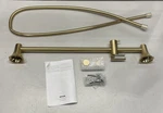 Hansgrohe Locarno 24" Wallbar Brushed Gold 04829250. Fixed Price $162.96.