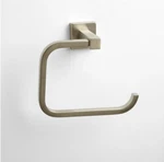 Signature Hardware Ultra 6-1/2" Wall-mounted Towel Ring Brushed Nickel (CL2). Fixed Price $17.99.