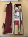 Rohl 1505/12 Stn Shower Arm- 5/8" Ceiling Mount Satin Nickel. Fixed Price $60.00.