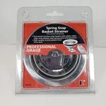 Keeney K5419 Stainless Steel Professional Grade Spring Snap Basket Sink Strainer. Fixed Price $13.29.