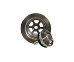 Mountain Plumbing 1/2" Deluxe Stemball Bar Sink Strainer - MT700/BRS. Fixed Price $50.00.