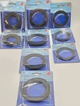 Lot Of 9 Mix New Plumb Pak PP826 Rubber Tub Drain Overflow Beveled & Flat Washer. Fixed Price $21.49.