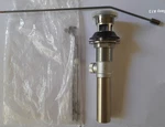 Kohler K-7114-A Premier Pop-up Drain, 1/4" With Overflow, Vibrant Titanium. Fixed Price $125.00.