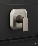 Moen UT2401BN Genta Lx 1-HANDLE Transfer Valve Trim Brushed Nickel Kit. Fixed Price $64.99.