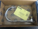 T&s Brass Swivel Gooseneck, Wall Mount, Stream Regulator, B-0525. Fixed Price $103.00.